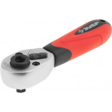 ЗУБР 1/4", 72 зубца, Cr-V сталь, трещотка для торцовых головок и бит 27735-1/4 ЗУБР 1/4", 72 зубца, Cr-V сталь, трещотка для торцовых головок и бит 27735-1/4