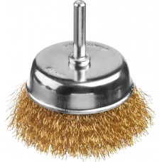 MIRAX 75 мм, проволока 0.3 мм, щетка чашечная для дрели 35147-075 MIRAX 75 мм, проволока 0.3 мм, щетка чашечная для дрели 35147-075