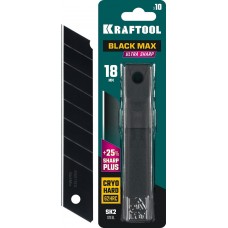 KRAFTOOL 18 мм, 10 шт, лезвия сегментированные BM-18 09602-18-S10 KRAFTOOL 18 мм, 10 шт, лезвия сегментированные BM-18 09602-18-S10