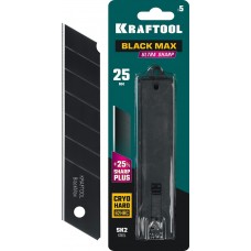 KRAFTOOL 25 мм, 5 шт, лезвия сегментированные BM-25 09602-25-S5 KRAFTOOL 25 мм, 5 шт, лезвия сегментированные BM-25 09602-25-S5