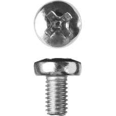 ЗУБР M6 x 10 мм, 5 кг, полусферическая головка, винт DIN 7985 303150-06-010 ЗУБР M6 x 10 мм, 5 кг, полусферическая головка, винт DIN 7985 303150-06-010