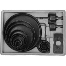 STAYER 15 шт: d=19-22-28-32-38-44-51-64-76-88-102-127 мм, набор коронок по дереву 29600-H15 STAYER 15 шт: d=19-22-28-32-38-44-51-64-76-88-102-127 мм, набор коронок по дереву 29600-H15