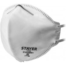 STAYER класс защиты FFP1, плоская, полумаска фильтрующая 11112_z01 STAYER класс защиты FFP1, плоская, полумаска фильтрующая 11112_z01
