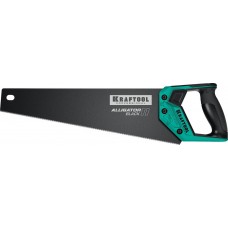 KRAFTOOL 11 TPI, 400 мм, ножовка для точного реза Alligator Black 11 15205-40 KRAFTOOL 11 TPI, 400 мм, ножовка для точного реза Alligator Black 11 15205-40