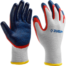 ЗУБР L-XL, перчатки с двойным текстурированным нитриловым обливом ЗАХВАТ-2 11454-XL Профессионал ЗУБР L-XL, перчатки с двойным текстурированным нитриловым обливом ЗАХВАТ-2 11454-XL Профессионал