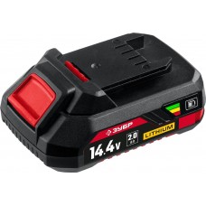 Аккумуляторная батарея Li-Ion, 14.4В, 2 Ач, тип С1 ЗУБР АКБ-С1-14-2 Мастер Аккумуляторная батарея Li-Ion, 14.4В, 2 Ач, тип С1 ЗУБР АКБ-С1-14-2 Мастер