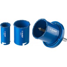 ЗУБР 5 шт: d=33-53-67 мм, карбид вольфрамовое нанесение, набор коронок кольцевых 33350-H5 Профессионал ЗУБР 5 шт: d=33-53-67 мм, карбид вольфрамовое нанесение, набор коронок кольцевых 33350-H5 Профессионал