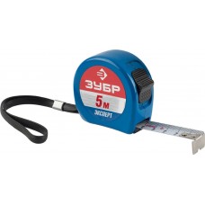 ЗУБР 5 м х 19 мм, алюм. корпус, нейлон. покрытие, рулетка ЭКСПЕРТ 34058-05-19 Профессионал ЗУБР 5 м х 19 мм, алюм. корпус, нейлон. покрытие, рулетка ЭКСПЕРТ 34058-05-19 Профессионал