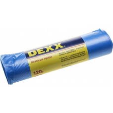 DEXX 120 л, голубой, 10 шт., мешки для мусора 39150-120 DEXX 120 л, голубой, 10 шт., мешки для мусора 39150-120