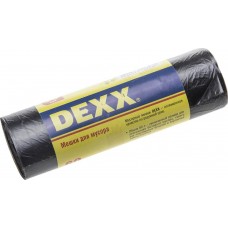 DEXX 60 л, черный, 20 шт., мешки для мусора 39150-60 DEXX 60 л, черный, 20 шт., мешки для мусора 39150-60