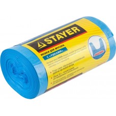 STAYER 35 л, голубой, 30 шт., мешки для мусора с "ушками" COMFORT 39155-35 STAYER 35 л, голубой, 30 шт., мешки для мусора с "ушками" COMFORT 39155-35