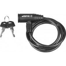 ЗУБР 950 мм, 6 мм, материал цинковый сплав, замок тросовый 37269-95 ЗУБР 950 мм, 6 мм, материал цинковый сплав, замок тросовый 37269-95