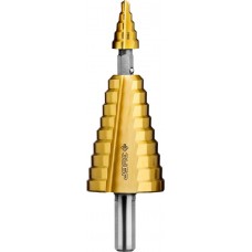 ЗУБР 4-35 мм, 14 ступеней, покрытие NiT, сверло ступенчатое составное 29673-4-35 Профессионал ЗУБР 4-35 мм, 14 ступеней, покрытие NiT, сверло ступенчатое составное 29673-4-35 Профессионал