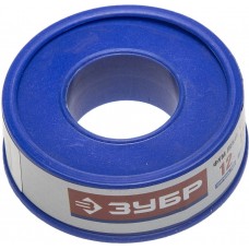 ЗУБР толщина 0,1 мм, плотность 0,16 г/см3, ширина 12 мм, фум лента 12373-12-016 ЗУБР толщина 0,1 мм, плотность 0,16 г/см3, ширина 12 мм, фум лента 12373-12-016