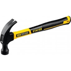 STAYER 450 г, молоток-гвоздодер с фиберглассовой рукояткой Hercules 2026-450_z02 Professional STAYER 450 г, молоток-гвоздодер с фиберглассовой рукояткой Hercules 2026-450_z02 Professional