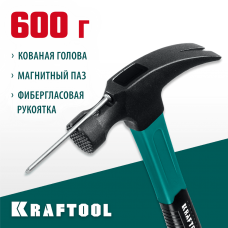 KRAFTOOL 560 г, c фиберглассовой рукояткой, молоток-гвоздодёр Fiberglass 20265-56_z01 KRAFTOOL 560 г, c фиберглассовой рукояткой, молоток-гвоздодёр Fiberglass 20265-56_z01