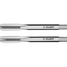 ЗУБР М8 x 1.25 мм, Р6М5, машинно-ручные, комплект метчиков 4-28007-08-1.25-H2_z01 Профессионал ЗУБР М8 x 1.25 мм, Р6М5, машинно-ручные, комплект метчиков 4-28007-08-1.25-H2_z01 Профессионал