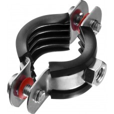 ЗУБР 9 шт., 3/4", оцинкованный, хомут трубный с гайкой 37850-25-29 Мастер ЗУБР 9 шт., 3/4", оцинкованный, хомут трубный с гайкой 37850-25-29 Мастер