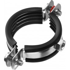 ЗУБР 8 шт., 1 1/2", оцинкованный, хомут трубный с гайкой 37850-47-52 Мастер ЗУБР 8 шт., 1 1/2", оцинкованный, хомут трубный с гайкой 37850-47-52 Мастер