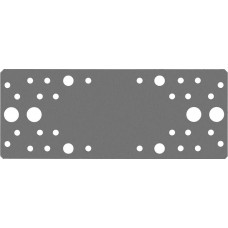 ЗУБР 200 x 80 x 2 мм, крепежная пластина КП-2.0 310236-200-80 ЗУБР 200 x 80 x 2 мм, крепежная пластина КП-2.0 310236-200-80