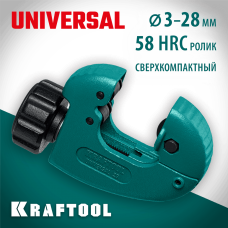 KRAFTOOL Universal-28 (3-28 мм), Труборез для меди и алюминия (23382) KRAFTOOL Universal-28 (3-28 мм), Труборез для меди и алюминия (23382)