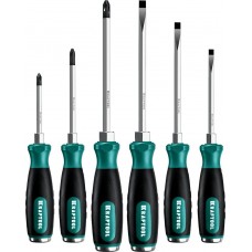 KRAFTOOL набор из 6 предметов ударных отверток IMPACT 25025 PRO KRAFTOOL набор из 6 предметов ударных отверток IMPACT 25025 PRO