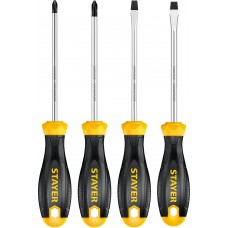 STAYER 4 шт, набор отверток Hercules-4 2513-H4_z02 STAYER 4 шт, набор отверток Hercules-4 2513-H4_z02