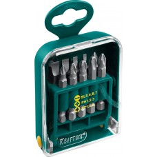 KRAFTOOL 11 шт., кейс пластиковый, мобильный бит бокс 26136-H11 Профессионал KRAFTOOL 11 шт., кейс пластиковый, мобильный бит бокс 26136-H11 Профессионал