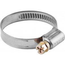 ЗУБР 5 шт., 35-50 мм, накатная лента 9 мм, нерж. сталь, хомуты 3787-35-50 Профессионал ЗУБР 5 шт., 35-50 мм, накатная лента 9 мм, нерж. сталь, хомуты 3787-35-50 Профессионал