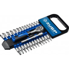 ЗУБР 28 шт., набор торцовых головок ТР-28 27645-H28_z01 Профессионал ЗУБР 28 шт., набор торцовых головок ТР-28 27645-H28_z01 Профессионал