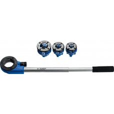 ЗУБР 4 предмета, набор резьбонарезной трубный 28270-H3_z01 Профессионал ЗУБР 4 предмета, набор резьбонарезной трубный 28270-H3_z01 Профессионал