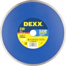 DEXX Ø 230х22.2 мм, алмазный, сплошной, круг отрезной для УШМ CERAMIC 36703-230 DEXX Ø 230х22.2 мм, алмазный, сплошной, круг отрезной для УШМ CERAMIC 36703-230