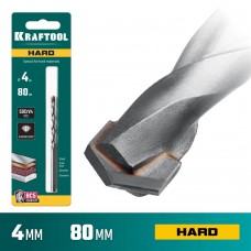 KRAFTOOL 4 х 80 мм, cверло специальное по твёрдым материалам HARD 29177-080-4 KRAFTOOL 4 х 80 мм, cверло специальное по твёрдым материалам HARD 29177-080-4