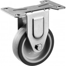 ЗУБР 75 мм, 60 кг, колесо неповоротное 30946-75-F Профессионал ЗУБР 75 мм, 60 кг, колесо неповоротное 30946-75-F Профессионал