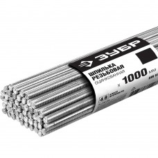 ЗУБР М12 х 1000 мм, 20 шт., шпилька резьбовая DIN 975 30330-12-1 ЗУБР М12 х 1000 мм, 20 шт., шпилька резьбовая DIN 975 30330-12-1