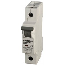 СВЕТОЗАР 63 А, 230/400 B, 6 kA, 1-полюсной, "C", автоматический выключатель "ПРЕМИУМ" SV-49021-63-C СВЕТОЗАР 63 А, 230/400 B, 6 kA, 1-полюсной, "C", автоматический выключатель "ПРЕМИУМ" SV-49021-63-C