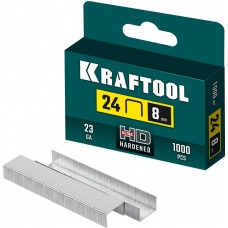 KRAFTOOL 8 мм, тип 24, 1000 шт, скобы для плайера (31724-08) KRAFTOOL 8 мм, тип 24, 1000 шт, скобы для плайера (31724-08)