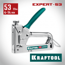 KRAFTOOL Expert-53 тип 53 (A/10/JT21) 23GA(4-14мм), стальной компактный степлер (3187_z01) KRAFTOOL Expert-53 тип 53 (A/10/JT21) 23GA(4-14мм), стальной компактный степлер (3187_z01)