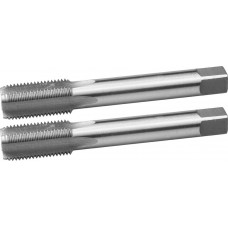 ЗУБР М16 x 1.5 мм, 2 шт., машинно-ручные, для нарезания метрической резьбы, комплект метчиков 4-28007-16-1.5-H2 ЗУБР М16 x 1.5 мм, 2 шт., машинно-ручные, для нарезания метрической резьбы, комплект метчиков 4-28007-16-1.5-H2