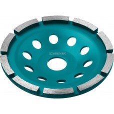 СИБИН 125 мм, алмазная, однорядная, сегментная, шлифовальная чашка 33442-125 СИБИН 125 мм, алмазная, однорядная, сегментная, шлифовальная чашка 33442-125