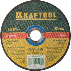 KRAFTOOL 150x1.6x22.23 мм, круг отрезной по металлу для УШМ 36250-150-1.6 KRAFTOOL 150x1.6x22.23 мм, круг отрезной по металлу для УШМ 36250-150-1.6