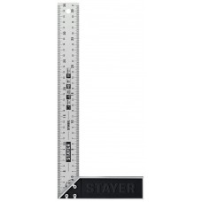 STAYER 350 мм, столярный угольник с нержавеющим полотном STABIL 3431-35_z02 STAYER 350 мм, столярный угольник с нержавеющим полотном STABIL 3431-35_z02