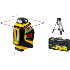 STAYER 20 м, линейный лазерный нивелир со штативом в кейсе SL360-2 34962-2 Professional STAYER 20 м, линейный лазерный нивелир со штативом в кейсе SL360-2 34962-2 Professional