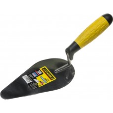 STAYER 180 мм, нержавеющее полотно, 2-х компонентная рукоятка, кельма овал 08294 STAYER 180 мм, нержавеющее полотно, 2-х компонентная рукоятка, кельма овал 08294