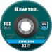 KRAFTOOL d=125x22.2 мм, P 60, круг лепестковый торцевой по металлу и нержавеющей стали ZIRCON Inox-Plus 36594-125-60