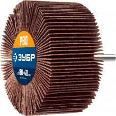 ЗУБР P80, 80x40 мм, круг шлифовальный лепестковый 36604-080_z01 ЗУБР P80, 80x40 мм, круг шлифовальный лепестковый 36604-080_z01