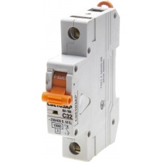 СВЕТОЗАР 32 А, 230/400 B, 10 kA, 1-полюсной, "C", автоматический выключатель SV-49071-32-C СВЕТОЗАР 32 А, 230/400 B, 10 kA, 1-полюсной, "C", автоматический выключатель SV-49071-32-C