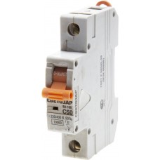 СВЕТОЗАР 50 А, 230/400 B, 10 kA, 1-полюсной, "C", автоматический выключатель SV-49071-50-C СВЕТОЗАР 50 А, 230/400 B, 10 kA, 1-полюсной, "C", автоматический выключатель SV-49071-50-C