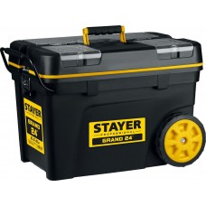 STAYER BIGPRO, 620 х 370 х 420 мм, (24.5"), пластиковый ящик-тележка для инструментов, Professional (38107-24_z01) STAYER BIGPRO, 620 х 370 х 420 мм, (24.5"), пластиковый ящик-тележка для инструментов, Professional (38107-24_z01)