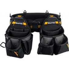 KRAFTOOL KBS-3L в комплекте: пояс монтажника и 2 большие сумки, пояс монтажника (38761) KRAFTOOL KBS-3L в комплекте: пояс монтажника и 2 большие сумки, пояс монтажника (38761)
